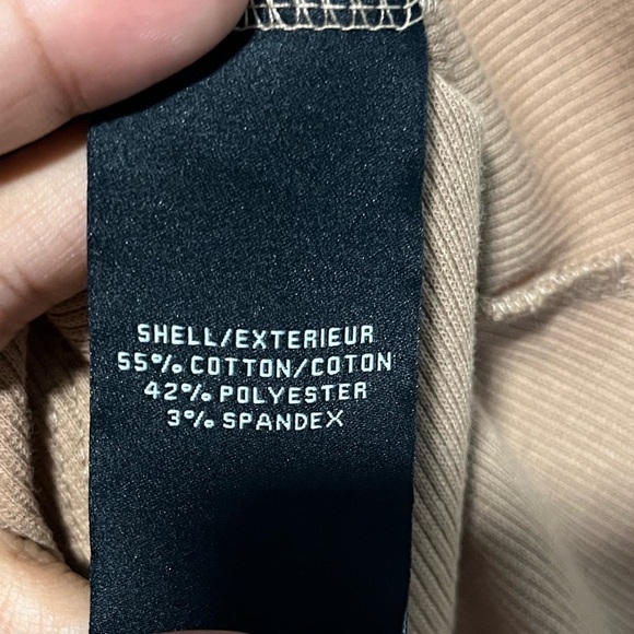 7 For All Mankind Long Sleeve Ribbed Bodysuit Tan Size L - Picture 6 of 11